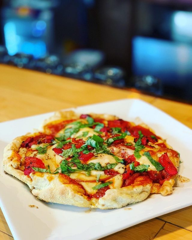 Deep fried pizza crust pizza Almost Heaven West Virginia