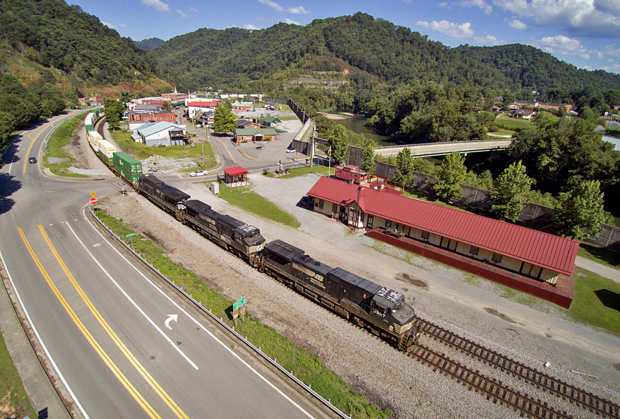 Matewan Depot Replica Museum Almost Heaven West Virginia