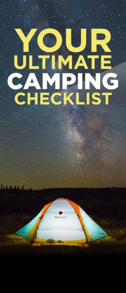 Your ultimate camping checklist