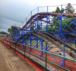 Roller coaster, Camden Park, West Virginia