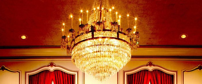 Chandelier at The Greenbrier, West Virginia