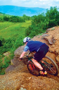 Downhill mountain biking, West Virginia