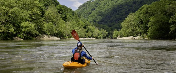 Paddling New River, West Virginia