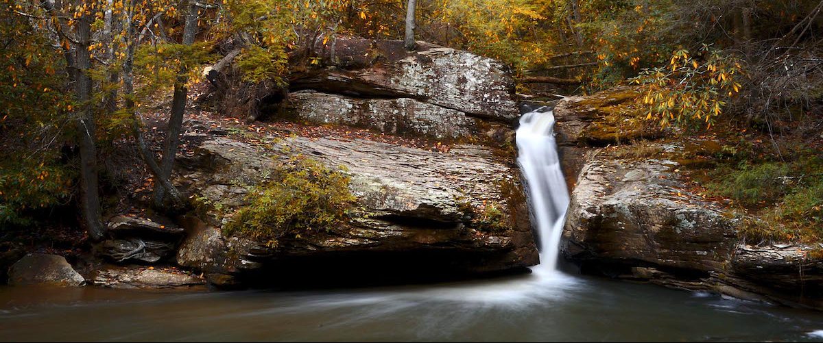 Waterfall at Shupe's Chute, West Virginia