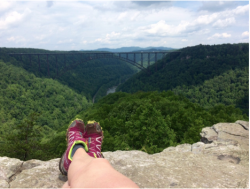 View of the New River Gorge Bridge, WV 