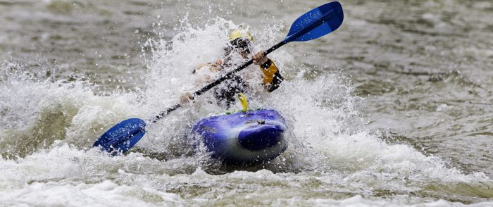 Gauley River kayaker, West Virginia