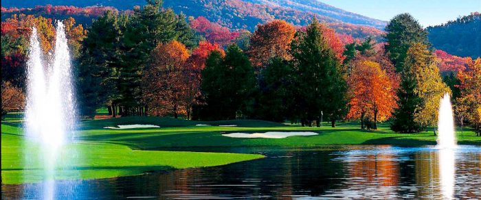 Golf course at The Greenbrier resort, WV