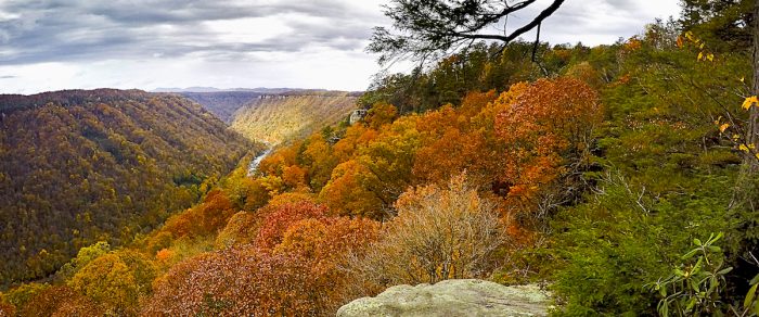 Autumn mountain landscape Beauty Mountain, West Virginia
