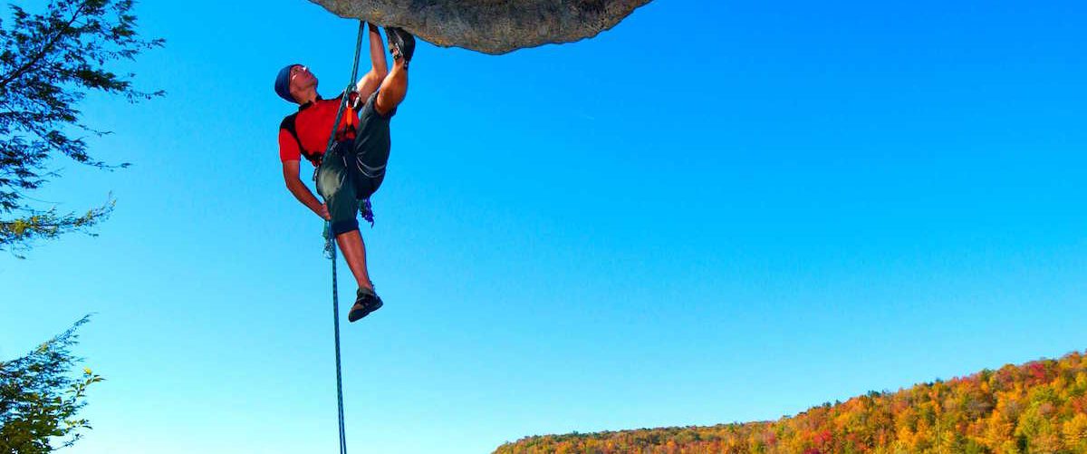 Best climbing areas in WV (and we're not talking just NRG) Almost