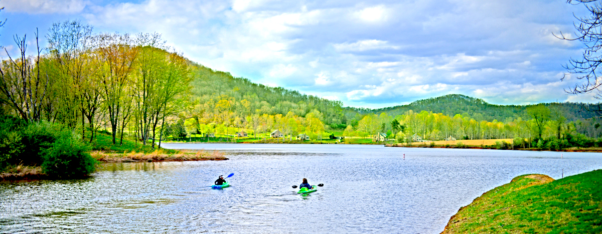 Flatwater rafting West Virginia