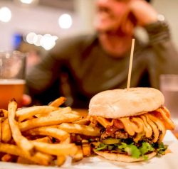Burgers, fries, and craft beer at Avenue Eats, WV
