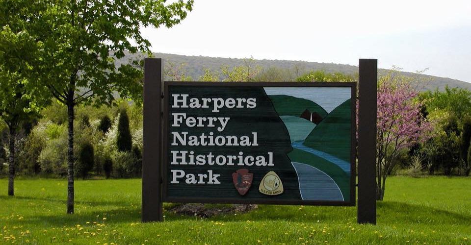 harpers ferry sign - Almost Heaven - West Virginia