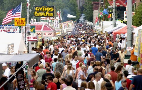 italian festival ohio upper valley wheeling heritage italy festivals virginia west crowd country