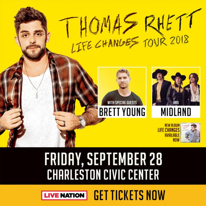 Thomas Rhett Life Changes Tour - Almost Heaven - West Virginia