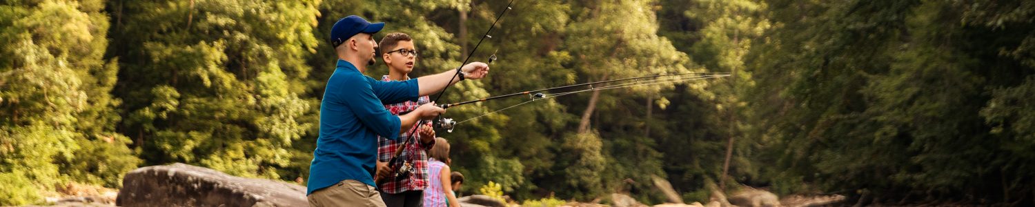 Fishing Almost Heaven West Virginia