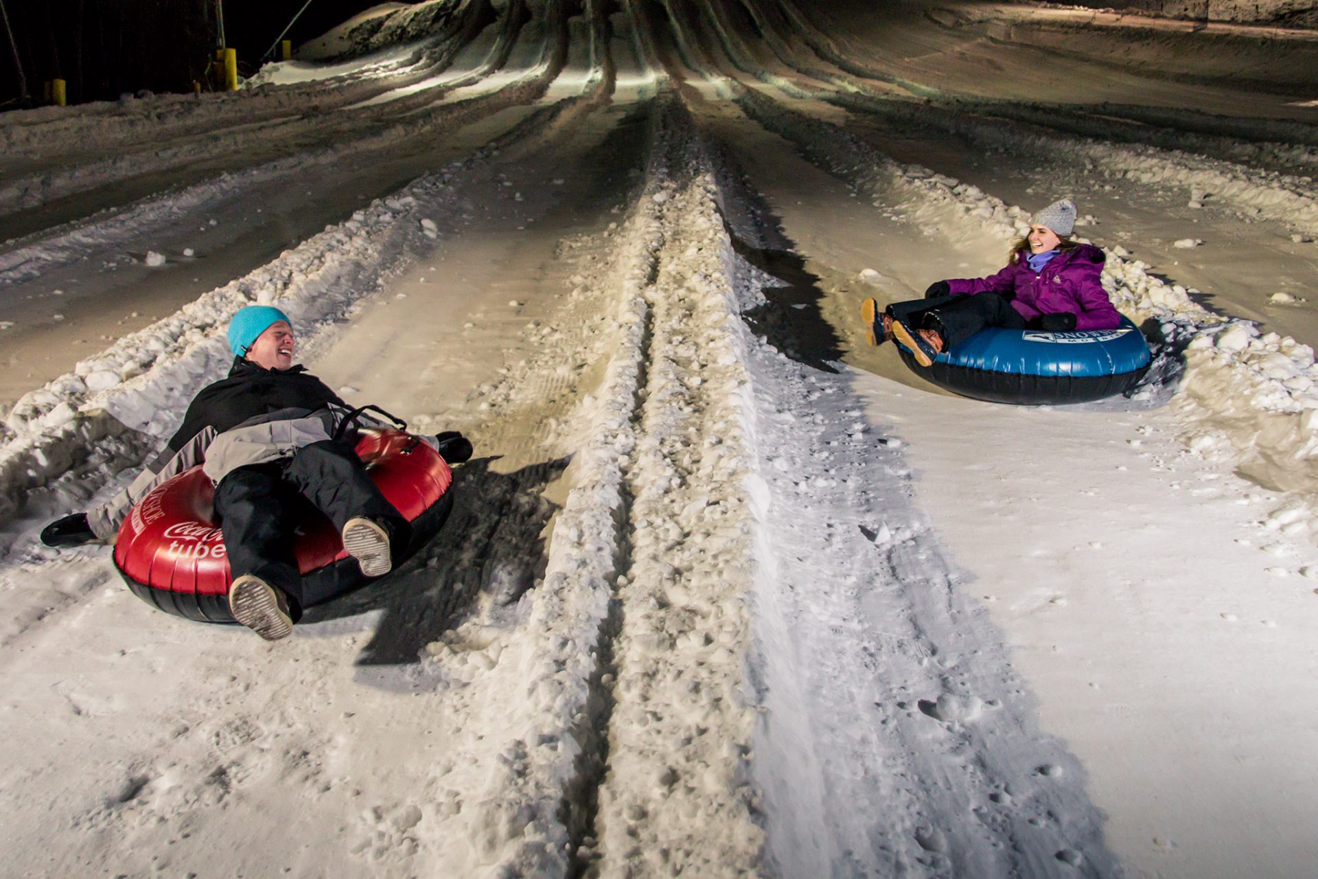 Snow Tubing and Sledding Almost Heaven West Virginia