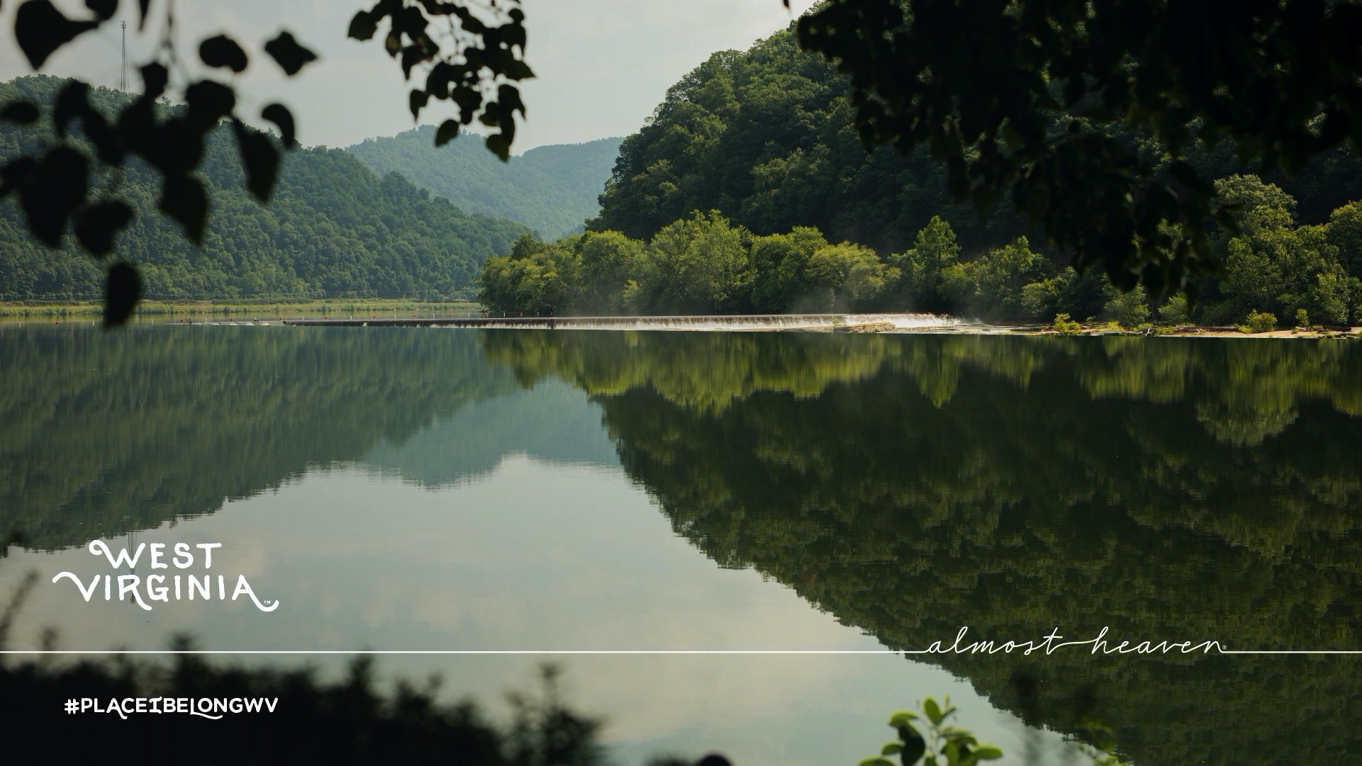 Zoom Backgrounds - Almost Heaven - West Virginia