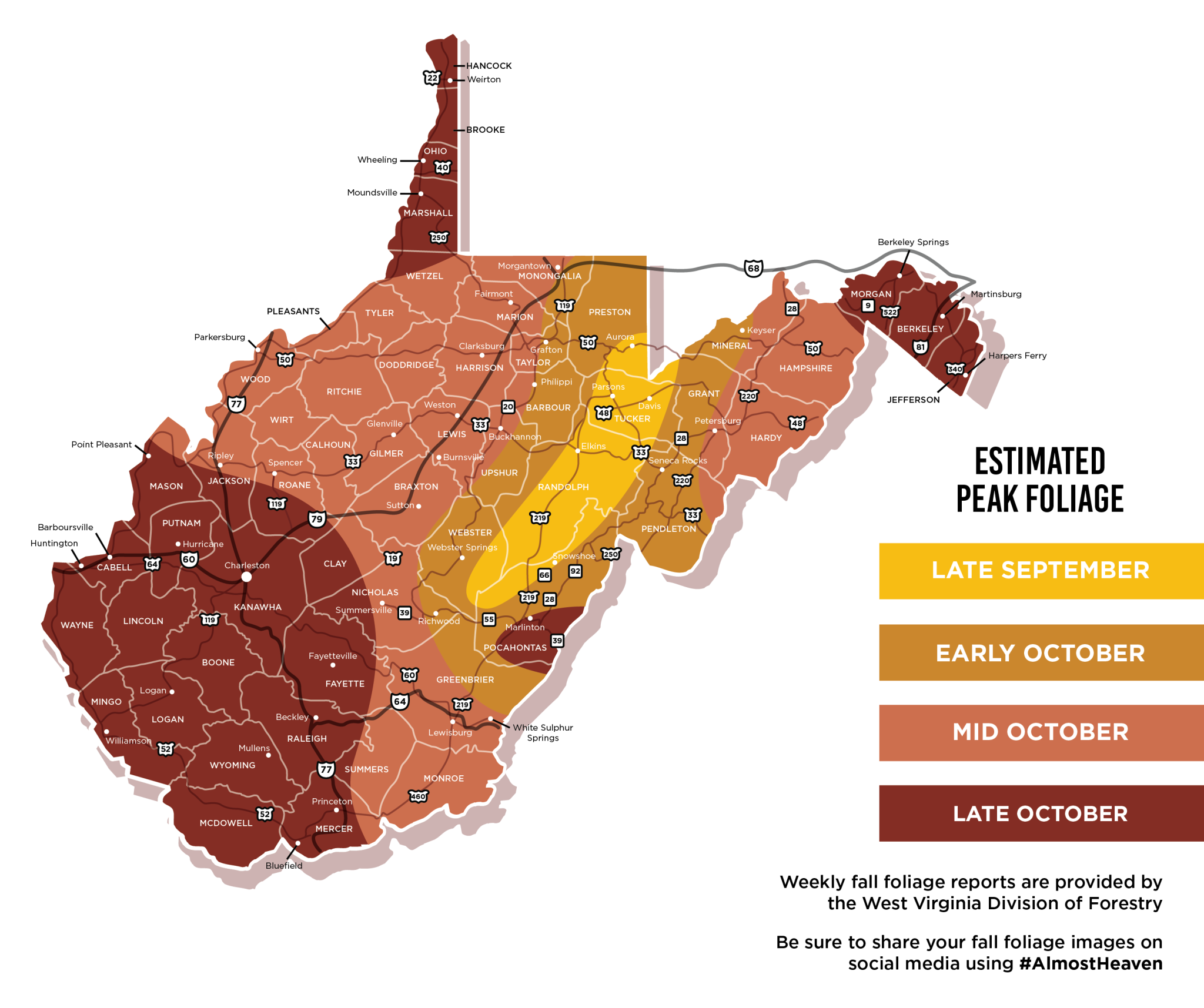 Fall In Almost Heaven Almost Heaven West Virginia Almost Heaven West Virginia 