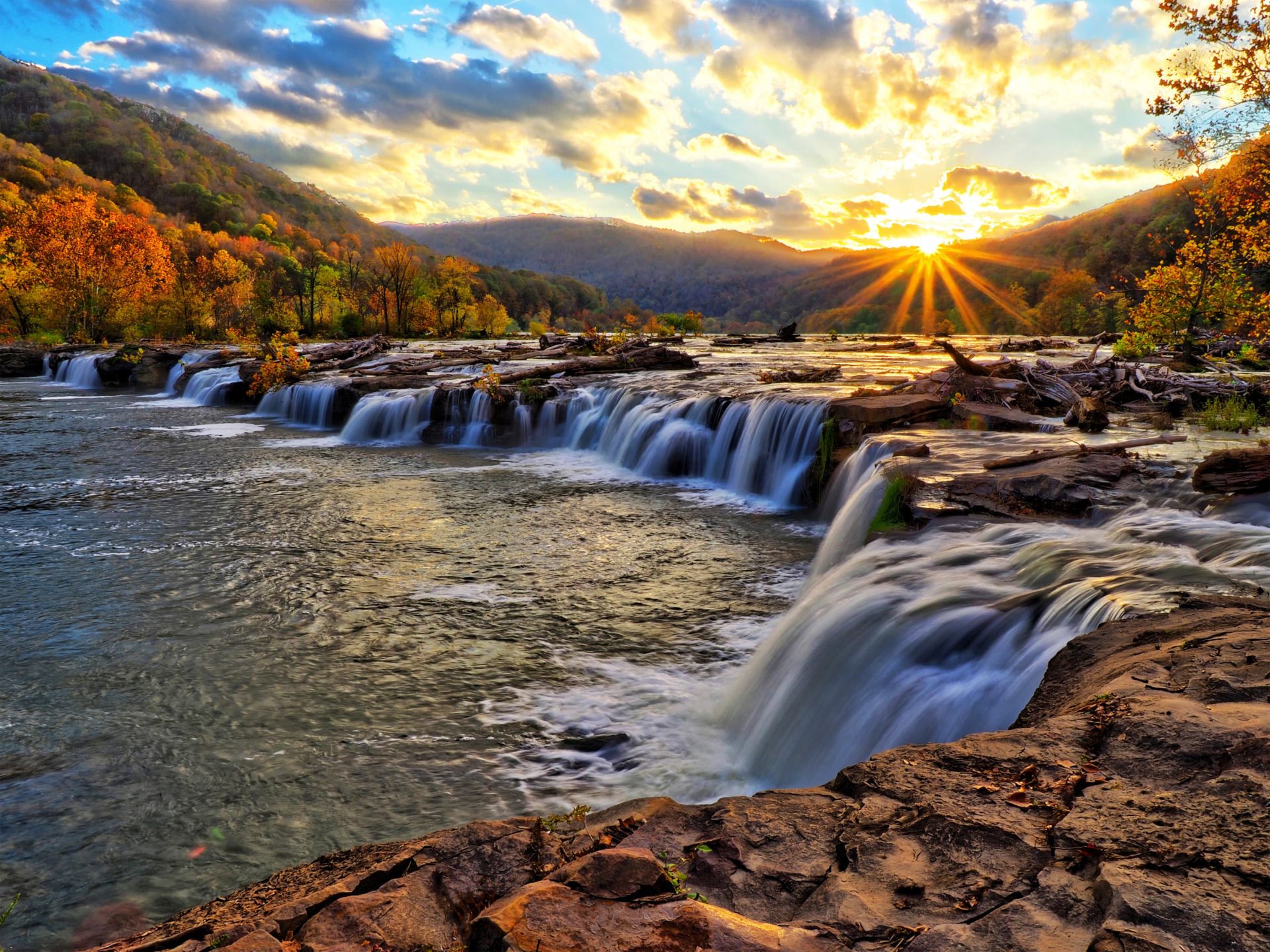 5 Waterfalls To Visit At Peak Fall Foliage Almost Heaven West