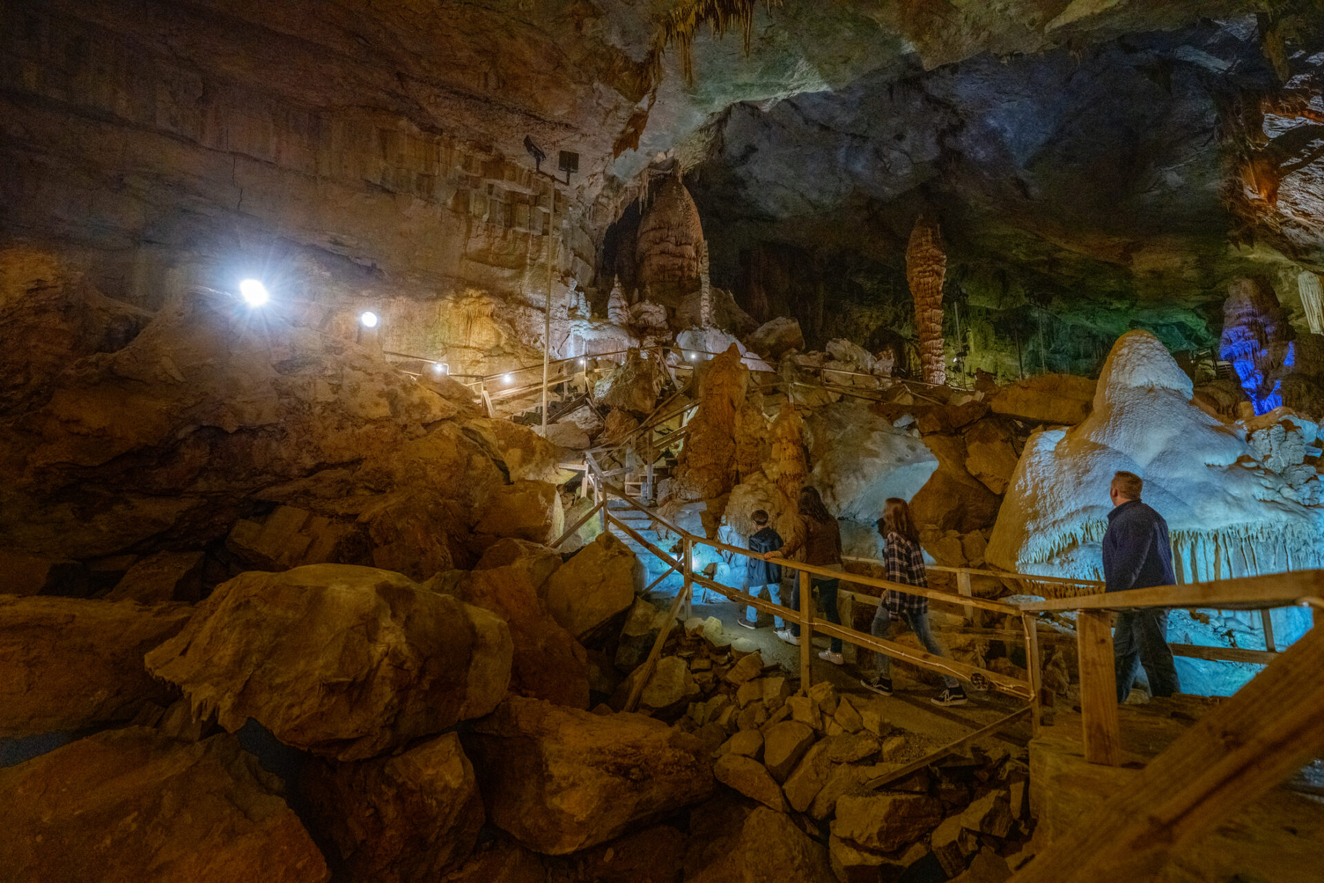 Adventure below the surface West Virginia Caverns Almost Heaven