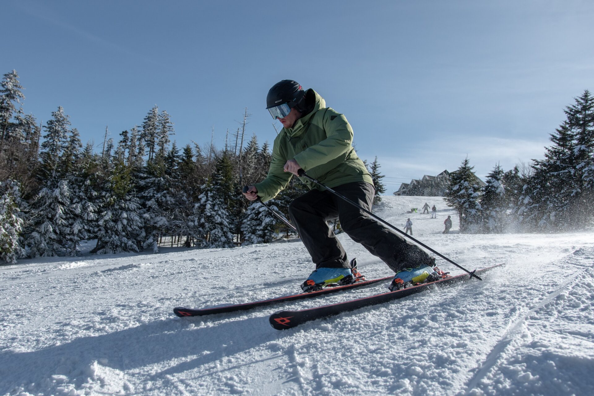 Skier, Snowshoe