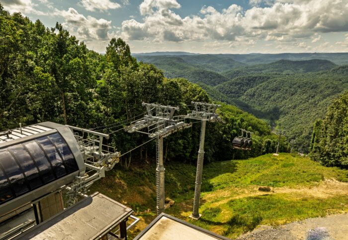 Pipestem Resort State Park, Aerial Tram