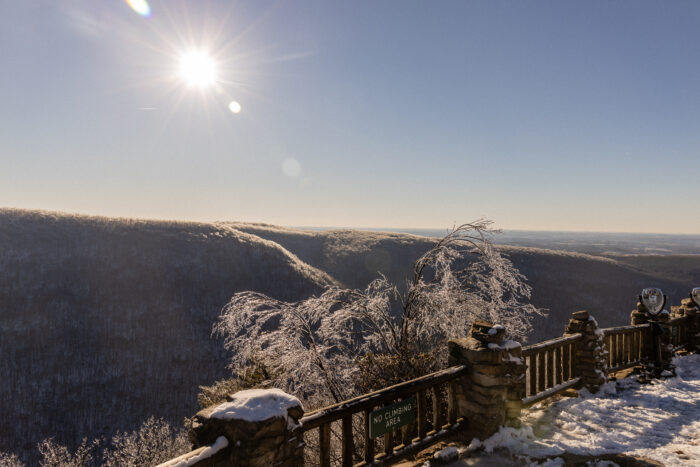 Winter, Coopers Rock State Park