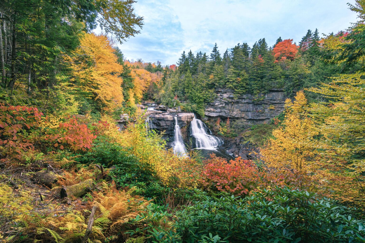 Waterfalls During Fall 5 Waterfalls to Check Off the West Virginia Waterfall Trail this Fall ...