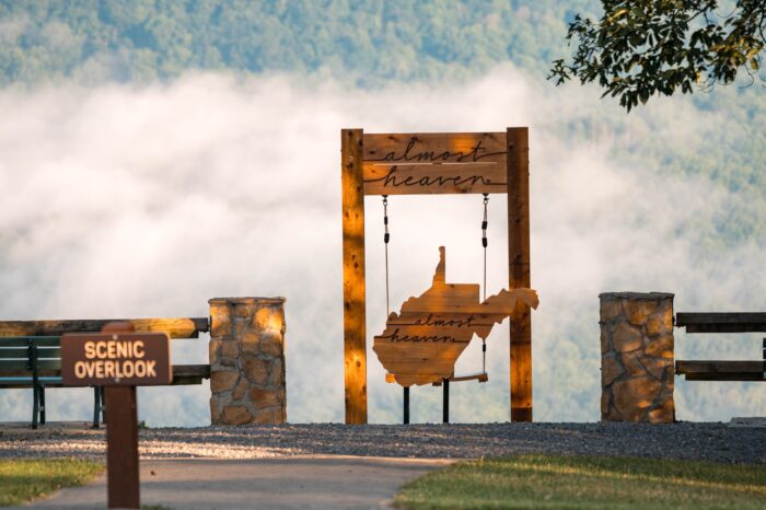 Pipestem Resort State Park, Almost Heaven Swing