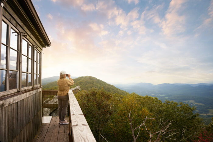 Hanging Rock Raptor Observatory, Bird Watcher