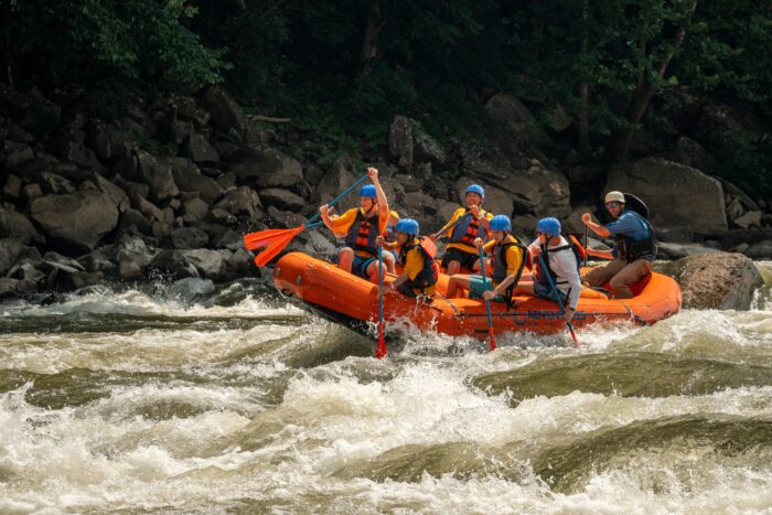 whitewater rafting