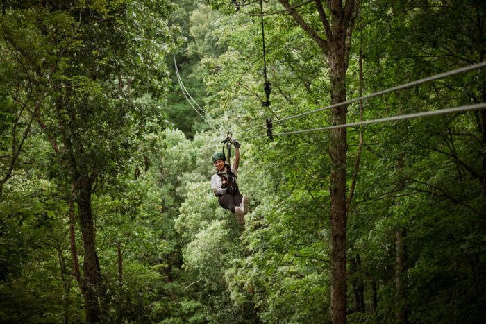 Pipestem Resort State Park, Canopy Zipline Tour