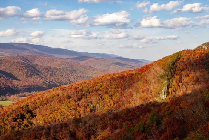 Seneca Rocks, Fall