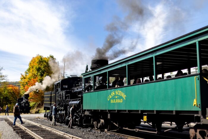 Cass scenic railroad train