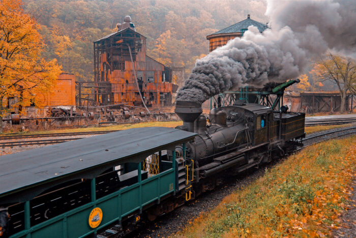 Cass scenic railroad train