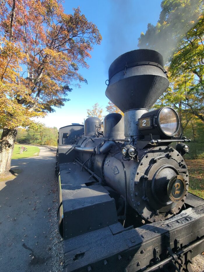 Cass scenic railroad train