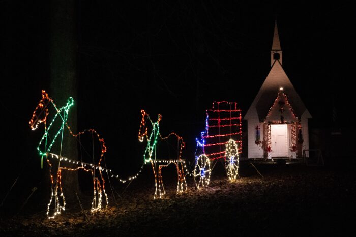Chief Logan State Park, Christmas lights